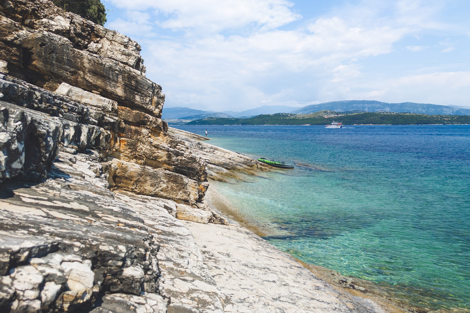 Φωτογραφία: Flat rocks beach
